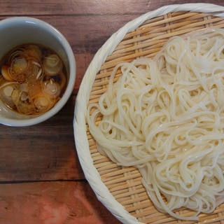 氷見うどんのしょうがネギつけ麺